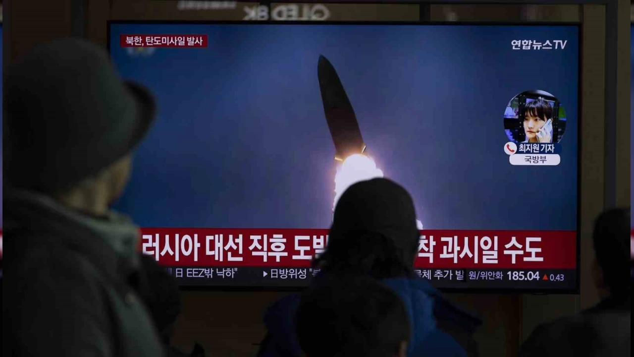 Kuzey Kore'den Japon Denizi istikametine 3 balistik f�ze