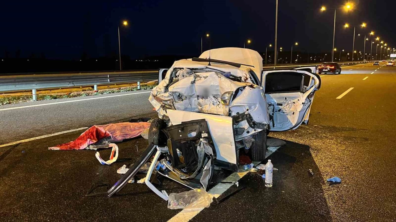 Kuzey Marmara Otoyolu'nda feci kaza: 1 ölü, 5 yaralı