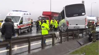 Kuzey Marmara Otoyolu'nda kaza: 1 şehit