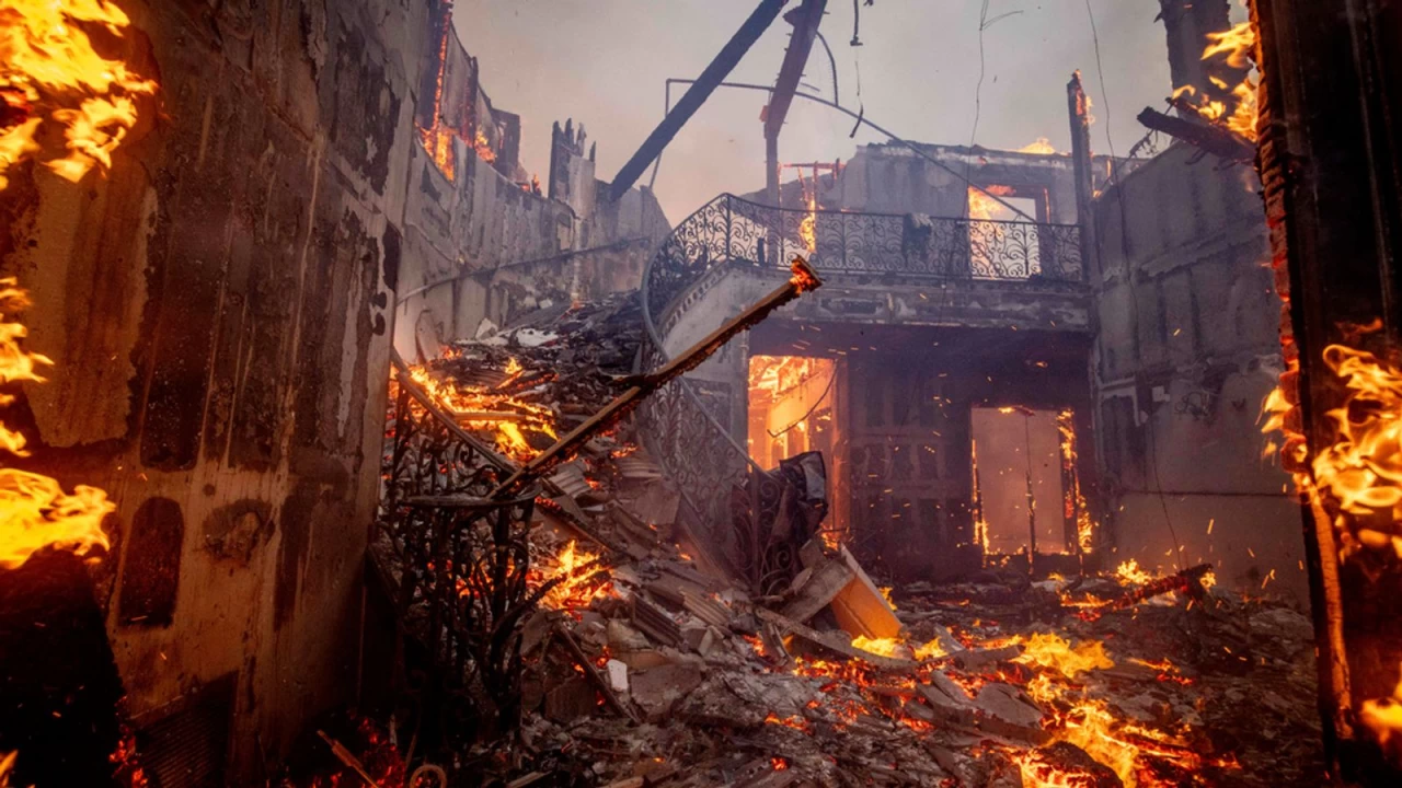 Los Angeles yanıyor