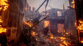 Los Angeles yanıyor