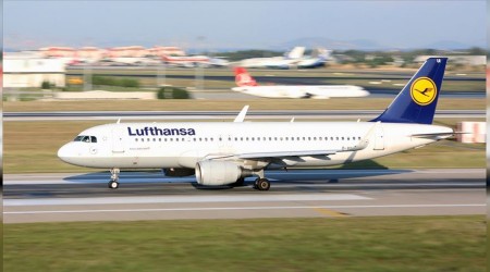 Lufthansann ilk uuu 7 Nisanda