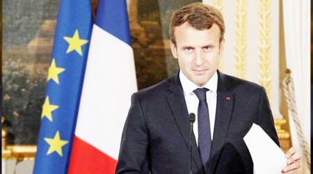 Macron, yine YPG'lilerle grt