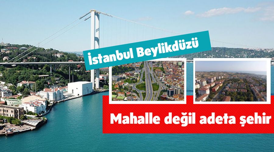 Mahalle değil adeta şehir