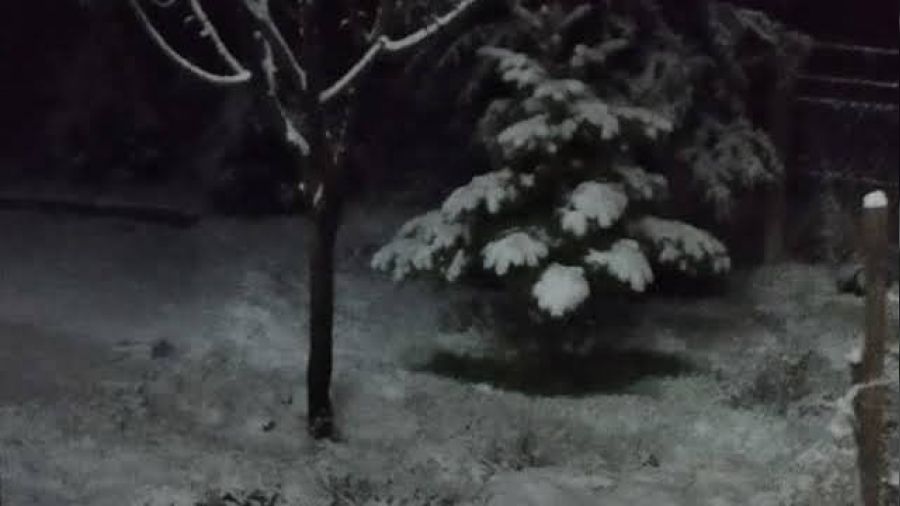 Malatya'da Nisan ay�nda kar s�rprizi