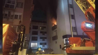 Maltepe'de korkutan yangın