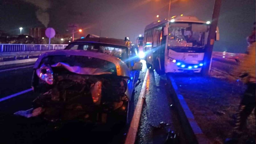 Manisa'da zincirleme kaza: 10 yaral�
