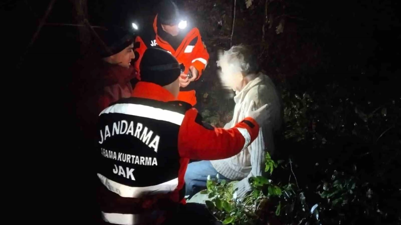 Mantar toplarken kaybolmuştu, 2 gün sonra bulundu