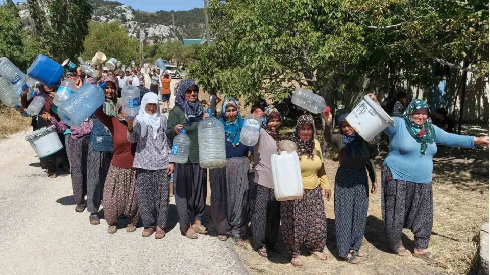Mersin Silifke'de su sıkıntısı