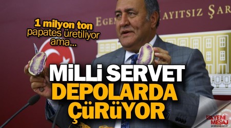 Milli servetimiz depolarda ryor