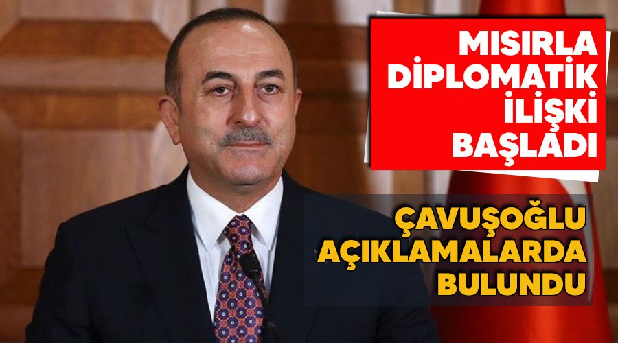 Mısırla diplomatik ilişki başladı, ABD yaptırımından korkmuyoruz