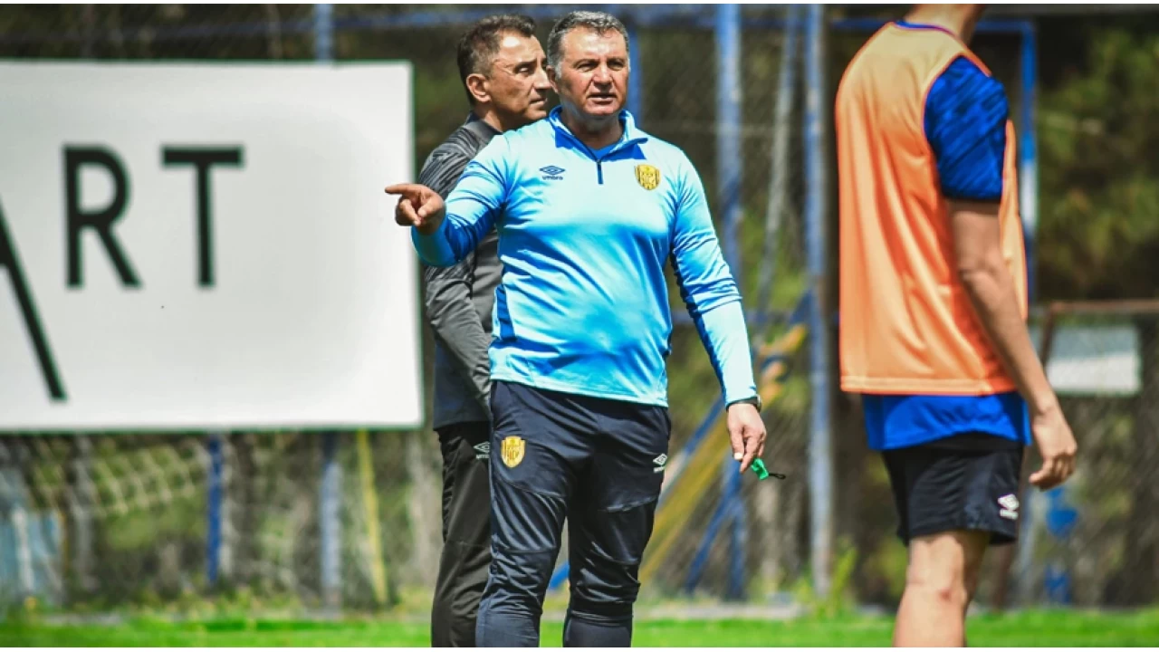 MKE Ankaragücü'nün yeni teknik direktörü Mustafa Kaplan'dan açıklama: