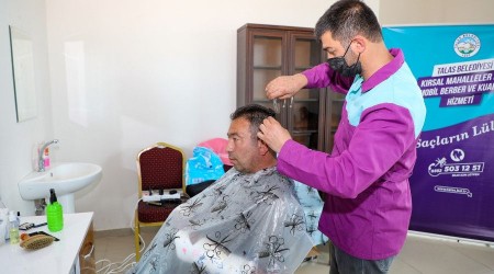 Mobil kuaför uygulaması kırsaldan tam not aldı