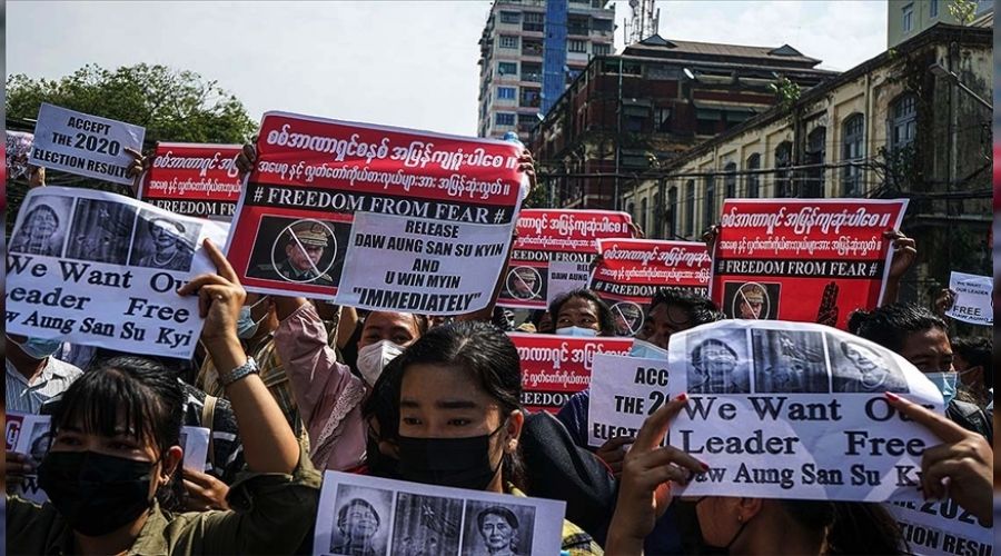 Myanmar'da cuntadan halka uyarı