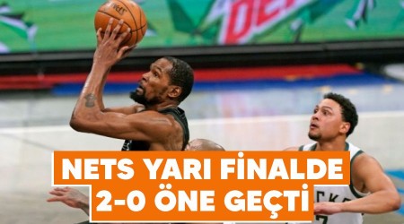 Nets yarı finalde 2-0 öne geçti