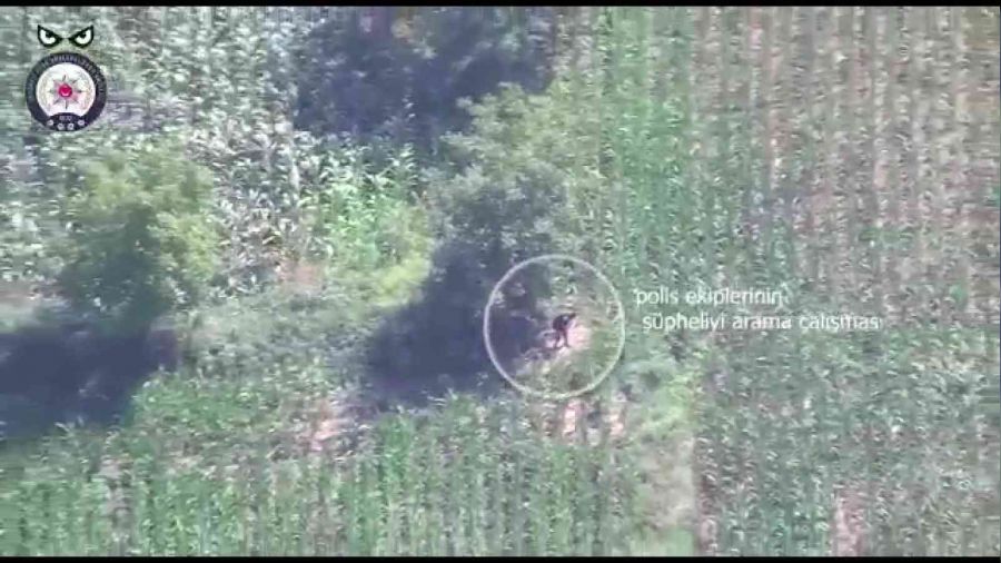 Öldürmeye teşebbüs edip kaçtı dronlu operasyonla yakalandı