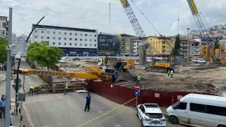 Ordu'da i� makinesi devrildi: 1 yaral�