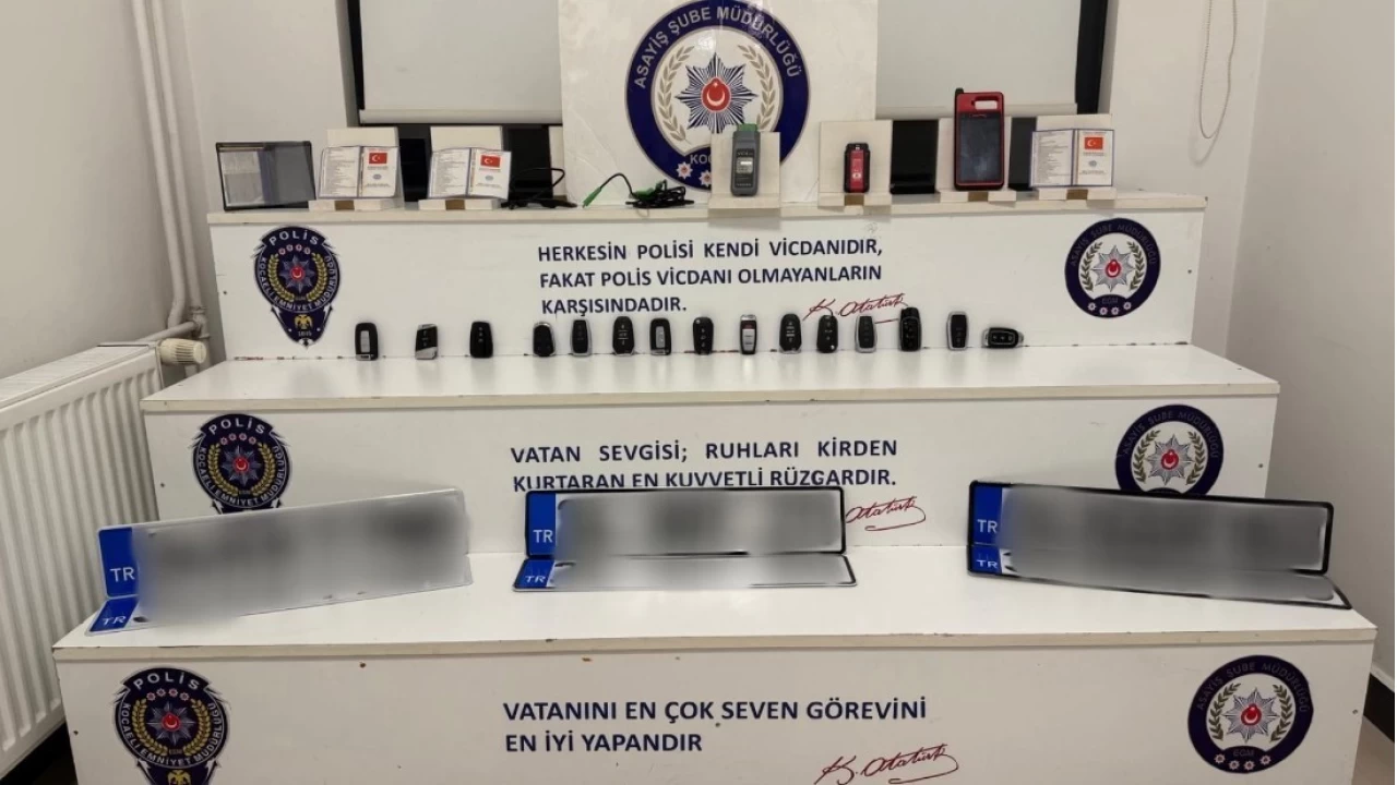 Oto hrszlnda aklalmaz yntem: nce kiraladlar, sonra GPS ile aldlar