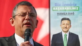 Özgür Özel, Hamza Dağ'ın AKP logosu ve Erdoğan olmayan afişlerine dikkat çekti