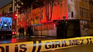 Pendik'te patlayan doal gaz borusu yangna yol at