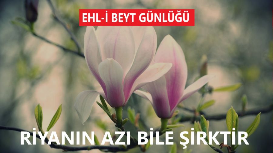 Riyanın azı bile şirktir