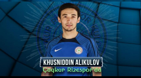 Rizespor'a Özbek futbolcu
