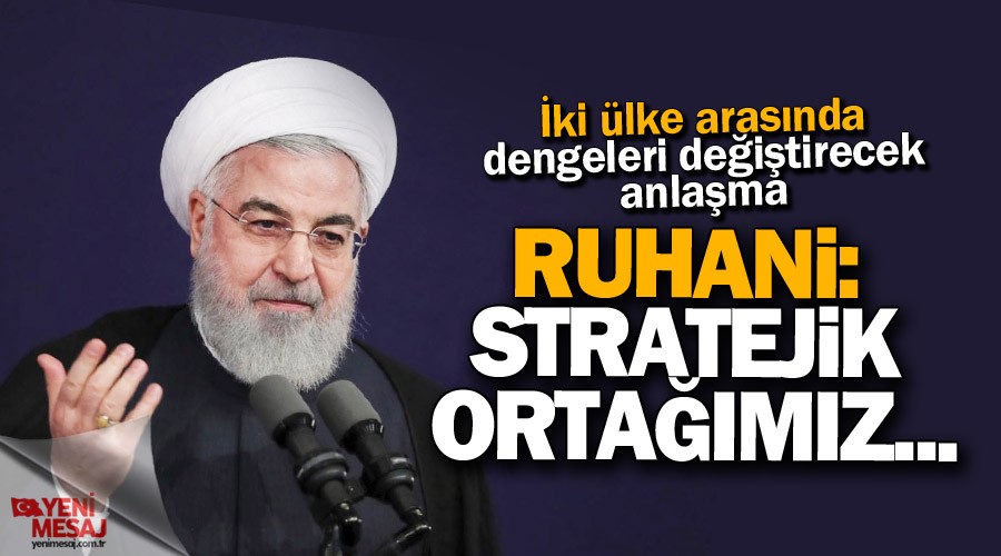 Ruhani: in stratejik ortamzdr
