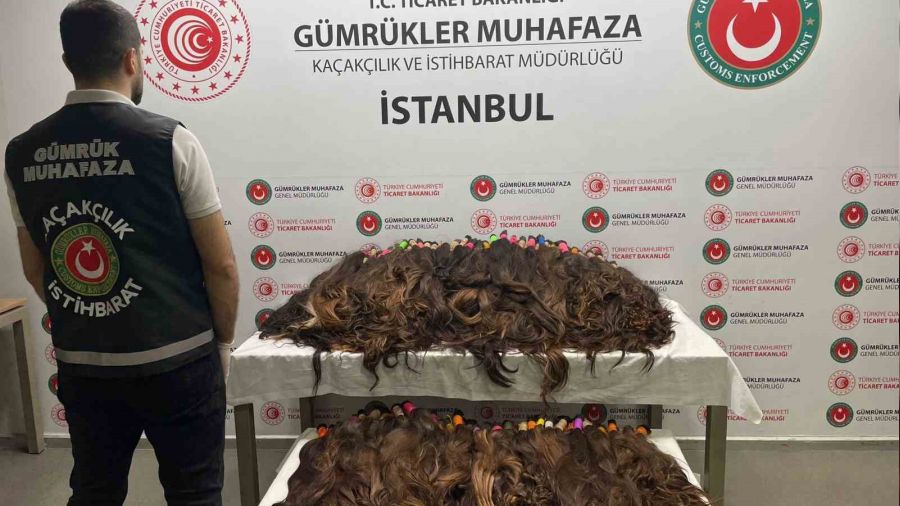 Sabiha G�k�en Havaliman�'nda 68 kilo insan sa�� ele ge�irildi