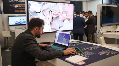 SAHA Giriim kapsamnda desteklenen giriimci firmalar rnlerini SAHA EXPO'da sergiliyor