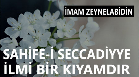 Sahife-i Seccadiyye, İlmî bir kıyamdır
