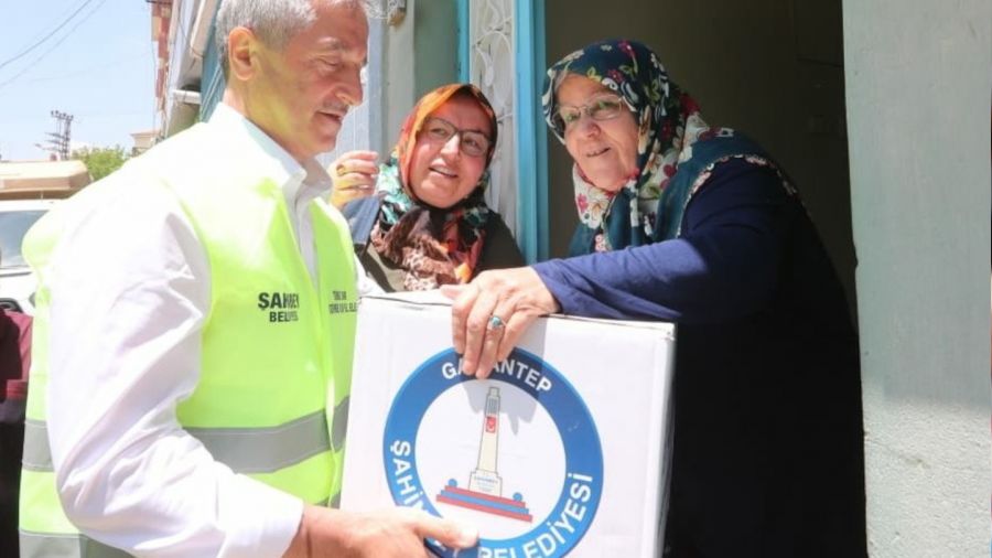 Şahinbey'de evinin önünü temiz tutanlar ödüllendiriliyor