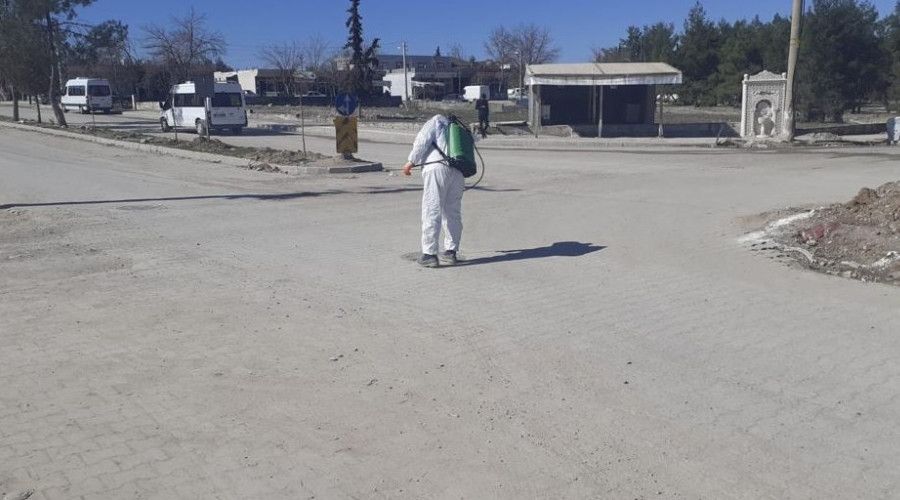 Samsat'ta larva ile mcadele almalar balatld