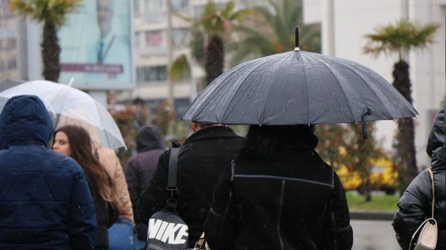 Samsun'da 73.3 kilo yağış düştü