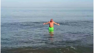 Samsun'da pastrma scaklar vatanda denize ekti