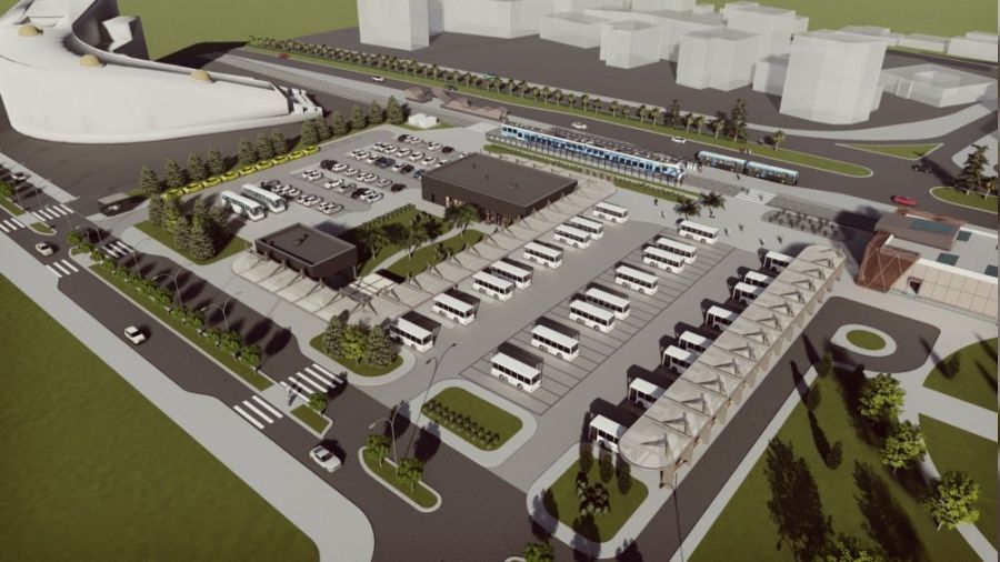 Samsun�da Toplu Ula��m Transfer Merkezi tamamland�  