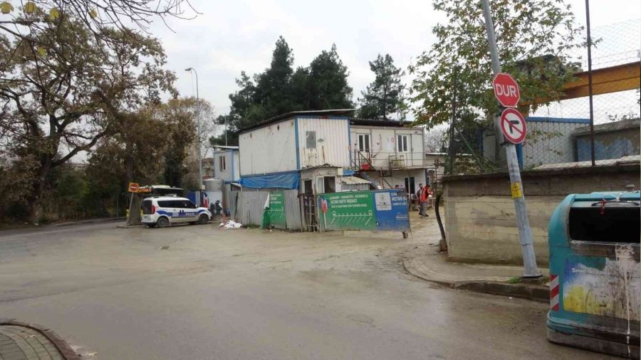 Sancaktepe'de metro in�aat� alan�nda i� kazas�: 1 yaral�