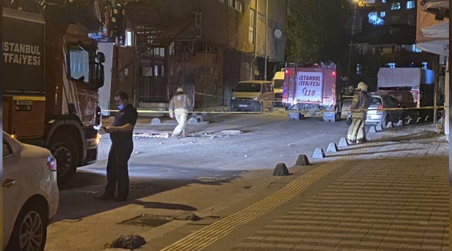 Sarıyer'de korkutan patlama