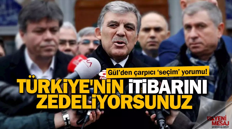 'Se�im tart��malar� itibar kaybettiriyor'