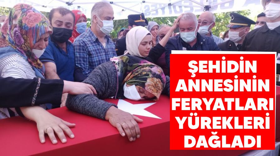 Şehidin annesinin feryatları yürekleri dağladı