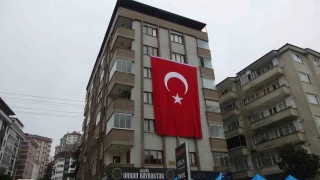 Şehit ateşi Trabzon'a düştü