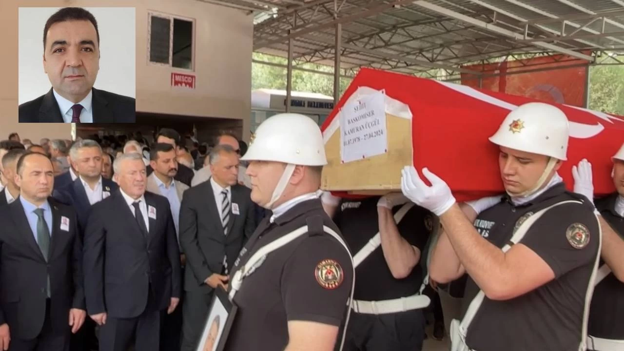 Şehit Başkomiser Kamuran Üçgül Osmaniye'de toprağa verildi