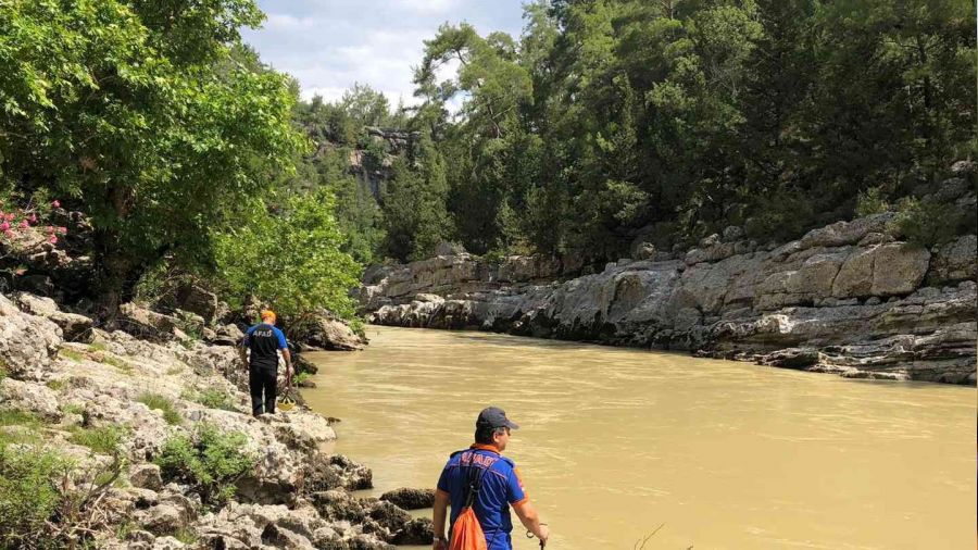 Serinlemek için Köprülü Kanyona giren gençten 48 saattir haber alınamıyor