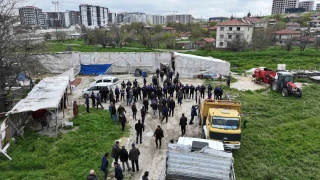 Sincan'da kurban sat�c�lar� ile zab�talar aras�nda gerginlik