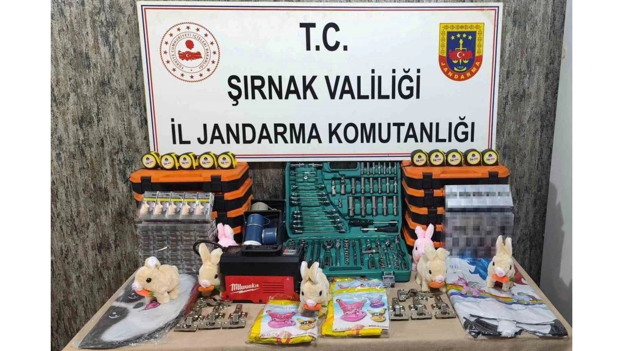 ��rnak'ta jandarma 4 milyon 571 bin TL'lik ka�ak��l��� �nledi