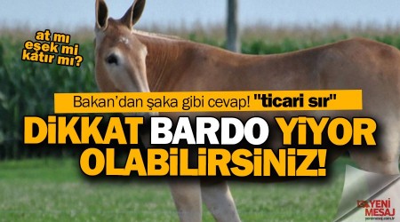 Skandal! Dikkat bardo yiyor olabilirsiniz!