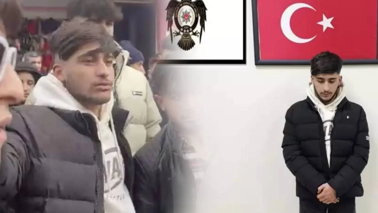 Sokak r�portaj�nda 'devlet ter�rist' diyen ki�i ve arkada�� tutukland�
