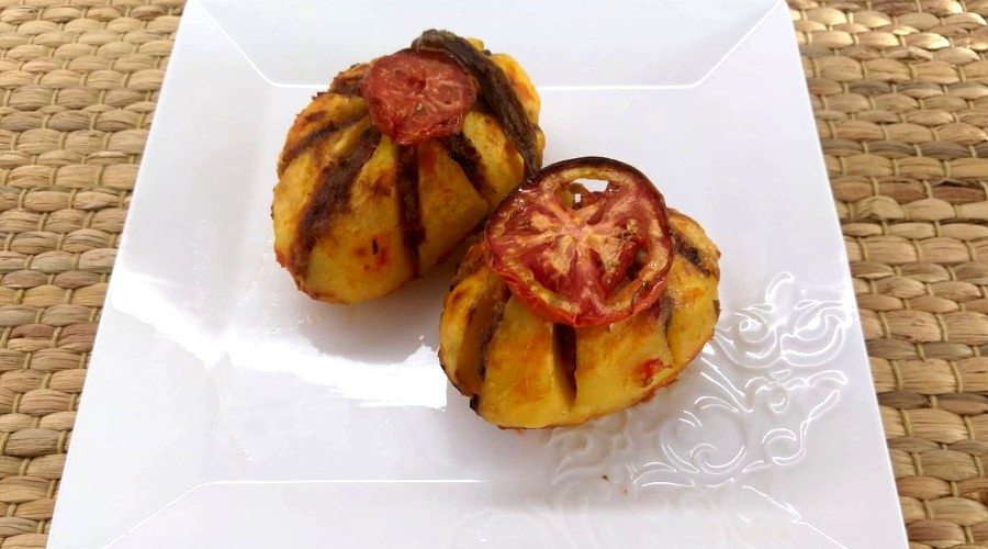 Soslu patates kebabı