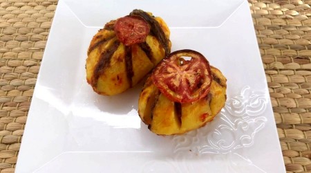 Soslu patates kebabı