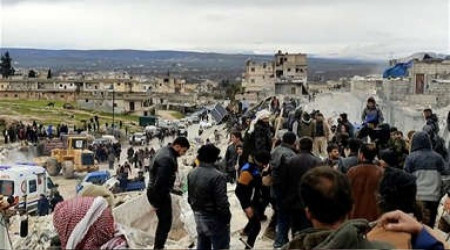 Suriye'de depremde can kaybı 5 bin 814'e yükseldi