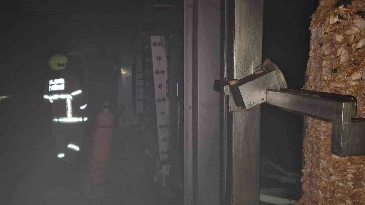 Susurluk'ta fabrika yangını